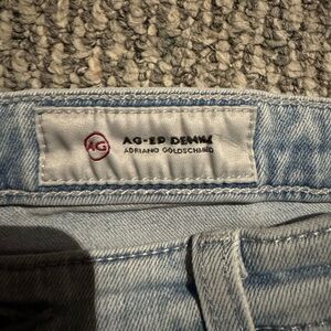 AG Adriano Goldschmied Light Blue Denim Jeans